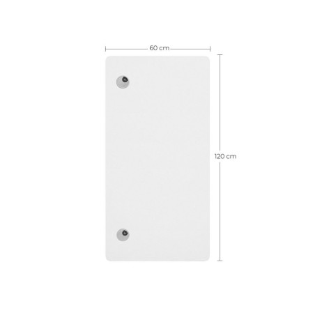 Blat De Masa Pentru Birou Reglabil Electric, Alb, 60 X 120 Cm-01