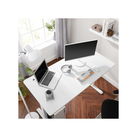 Blat de lucru pentru birou, alb, 70 x 140 cm
