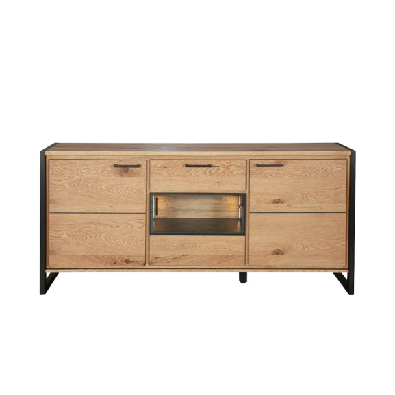 Poze Bufet 3 Usi Si 1 Sertar Soho Oak, 171 Cm