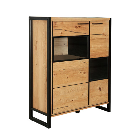 Comoda De Bar 2 Usi Soho Oak, 97 Cm-01