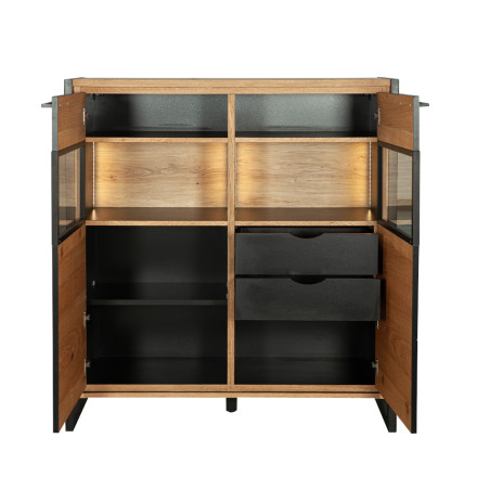 Comoda De Bar 2 Usi Soho Oak, 116.6 Cm-01