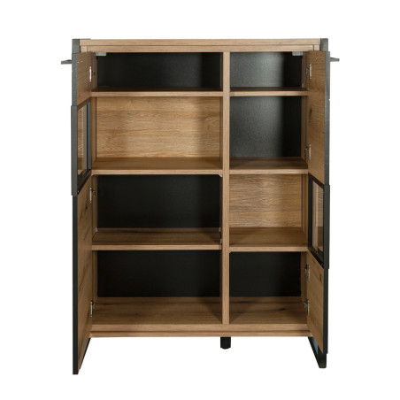 Comoda Bar 2 Usi Soho, Nordian Oak, 97 Cm-01