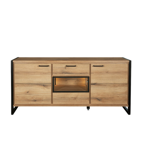 Bufet 3 Usi Si 1 Sertar Soho Nordian Oak, 171 Cm-01