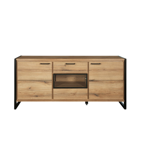 Bufet 3 Usi Si 1 Sertar Soho Nordian Oak, 171 Cm-01