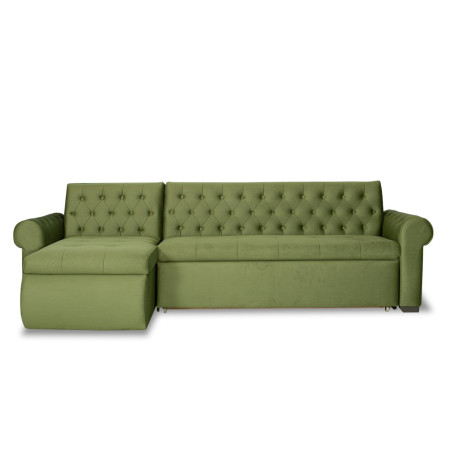 Coltar Extensibil Stanga Andreas, 5 Locuri, Verde, 299 Cm-01
