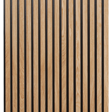 Riflaj Mdf Stejar Natur, Furniruit, 120 x 60 x 1.1 Cm-01