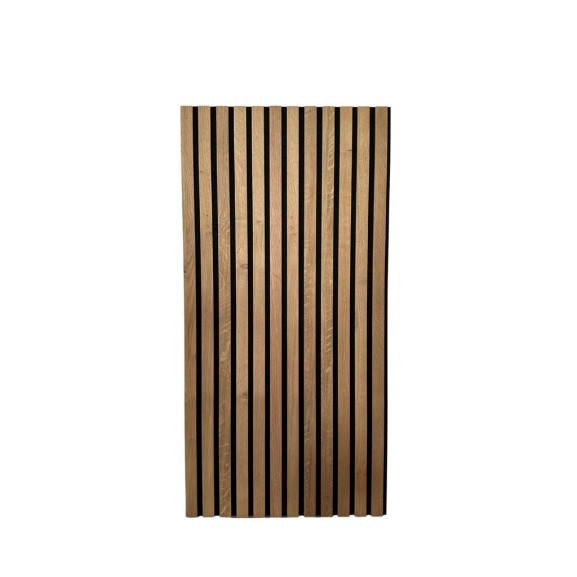 Riflaj Mdf Stejar Natur, Furniruit, 120 x 60 x 1.1 Cm