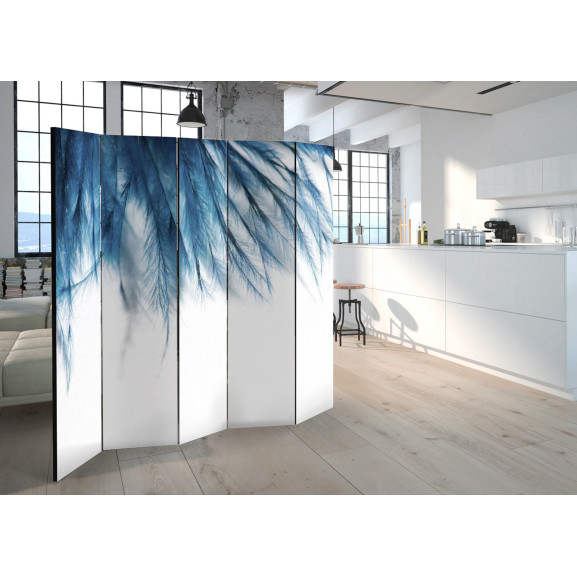 Paravan Sapphire Feathers Ii [Room Dividers] 225 Cm X 172 Cm-Resigilat