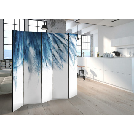 Paravan Sapphire Feathers Ii [Room Dividers] 225 Cm X 172 Cm-Resigilat-01