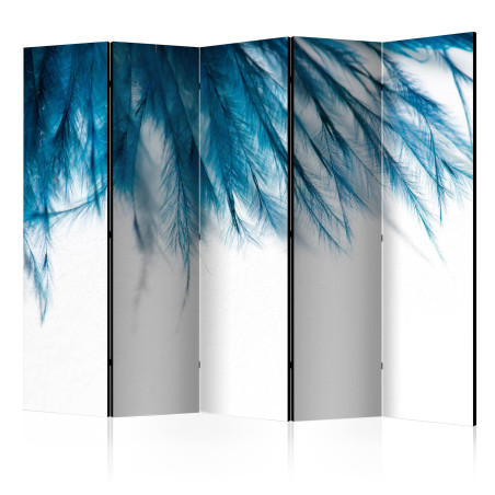 Paravan Sapphire Feathers Ii [Room Dividers] 225 Cm X 172 Cm-Resigilat-01