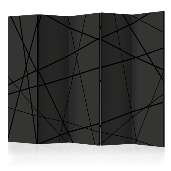 Paravan Dark Intersection Ii [Room Dividers] 225 Cm X 172 Cm -Resigilat