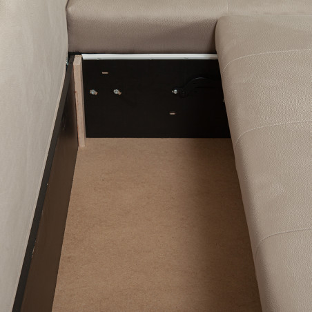 Canapea Extensibila Joy, Lada Depozitare, Crem, 222 Cm-01