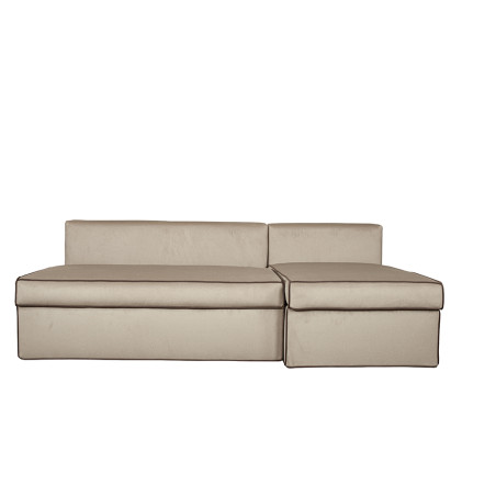 Coltar Extensibil Cu Lada New Modulo, Interschimbabil Stanga/Dreapta, Crem, 220 X 80 X 155 Cm-01