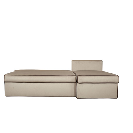 Coltar Extensibil Cu Lada New Modulo, Interschimbabil Stanga/Dreapta, Crem, 220 X 80 X 155 Cm-01