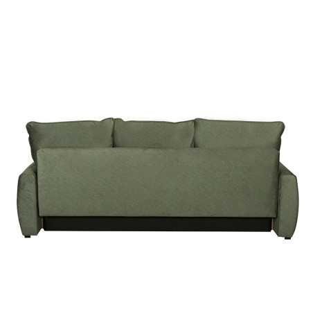 Canapea Extensibila Lea, 3 Locuri, Lada Depozitare, Verde, 225 Cm-01
