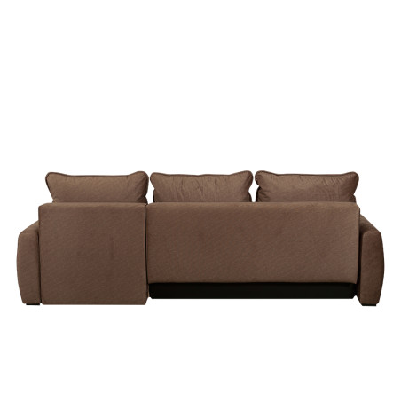 Coltar Extensibil Lea Interschimbabil Stanga/Dreapta, 5 Locuri, Lada Depozitare, Maro 256 Cm-01