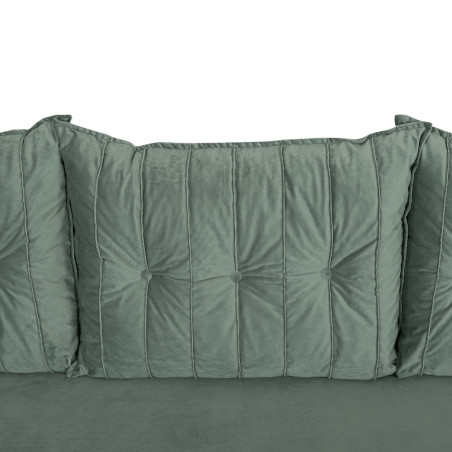 Canapea Extensibila Chic, 3 Locuri, Lada Depozitare, Verde, 242 Cm-01