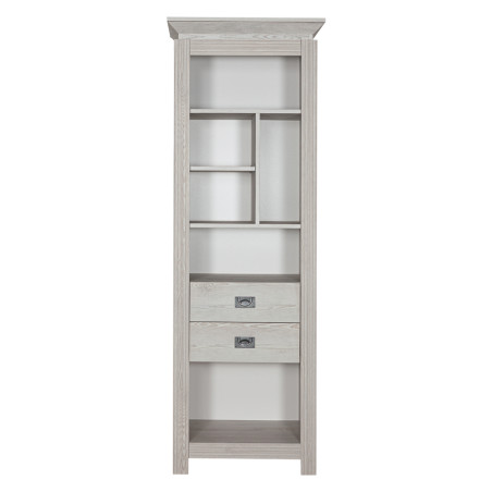 Biblioteca Casablanca Loft Cu 2 Sertare, 68.4 Cm-01