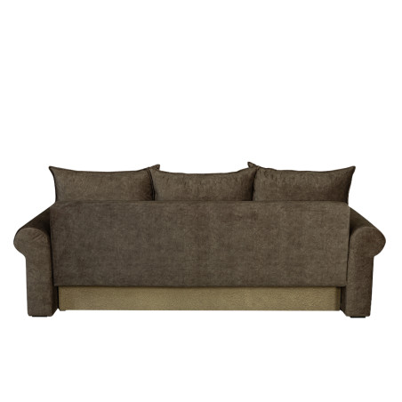 Canapea Extensibila Chic, 3 Locuri, Lada Depozitare, Maro Taupe, 242 Cm-01