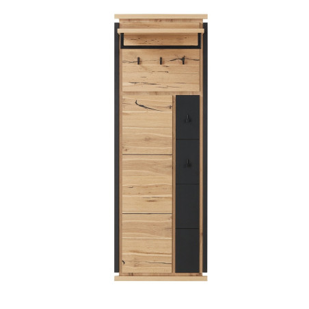 Cuier Reno Smoked Oak, Furnir Din Lemn Masiv 55 Cm-01