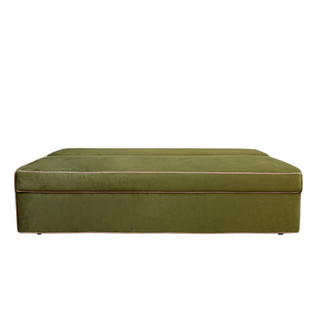Canapea Extensibila New Modulo, 3 Locuri, Lada Depozitare, Verde, 194 Cm-01