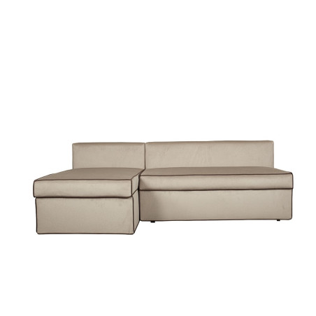 Coltar Extensibil Cu Lada New Modulo, Interschimbabil Stanga/Dreapta, Crem, 220 X 80 X 155 Cm-01