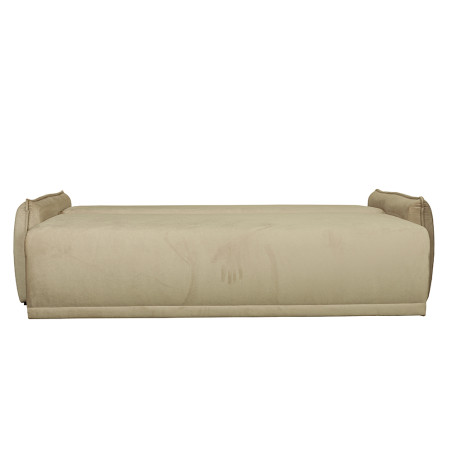 Canapea Extensibila Vida, 3 Locuri, Lada Depozitare, Crem, 225 Cm-01