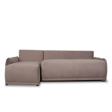 Coltar Extensibil Vida Interschimbabil Stanga/Dreapta, 5 Locuri, Lada Depozitare, Roz, 256 Cm-01