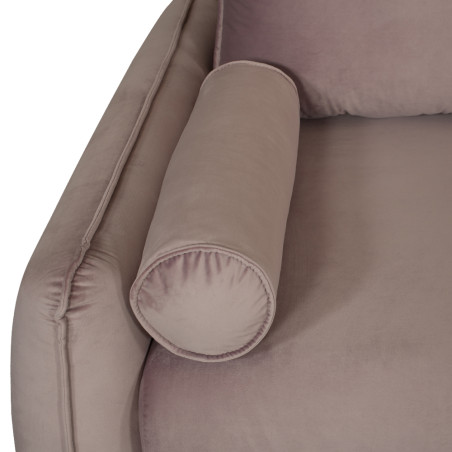 Coltar Extensibil Vida Interschimbabil Stanga/Dreapta, 5 Locuri, Lada Depozitare, Roz, 256 Cm-01