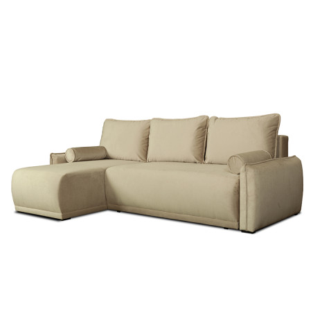 Coltar Extensibil Vida Interschimbabil Stanga/Dreapta, 5 Locuri, Lada Depozitare, Crem, 256 Cm-01