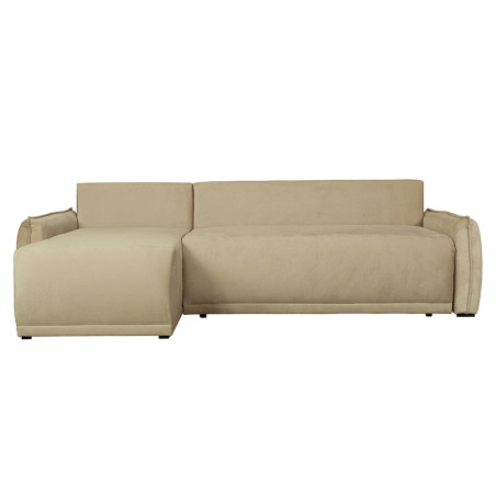 Coltar Extensibil Vida Interschimbabil Stanga/Dreapta, 5 Locuri, Lada Depozitare, Crem, 256 Cm-01