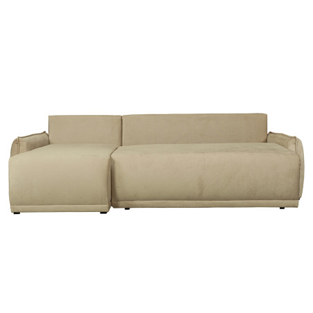 Coltar Extensibil Vida Interschimbabil Stanga/Dreapta, 5 Locuri, Lada Depozitare, Crem, 256 Cm-01