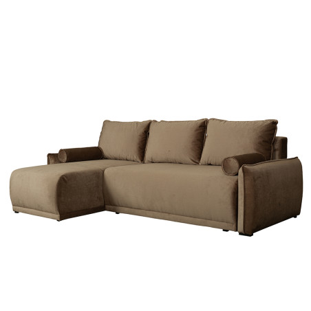 Coltar Extensibil Vida Interschimbabil Stanga/Dreapta, 5 Locuri, Lada Depozitare, Maro, 256 Cm-01