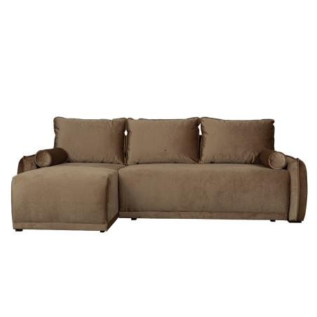 Coltar Extensibil Vida Interschimbabil Stanga/Dreapta, 5 Locuri, Lada Depozitare, Maro, 256 Cm-01