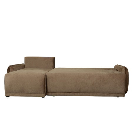 Coltar Extensibil Vida Interschimbabil Stanga/Dreapta, 5 Locuri, Lada Depozitare, Maro, 256 Cm-01