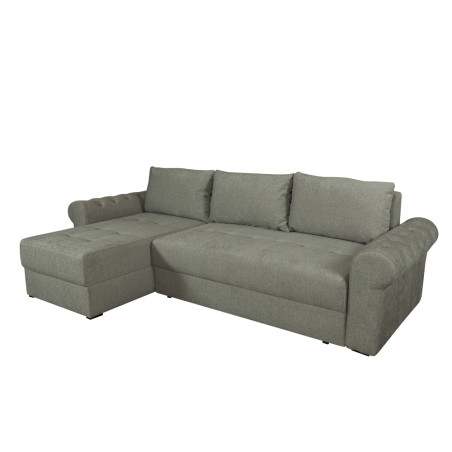 Coltar Extensibil Stanga Trendy, 5 Locuri, Lada Depozitare, Bej, 275 Cm-01