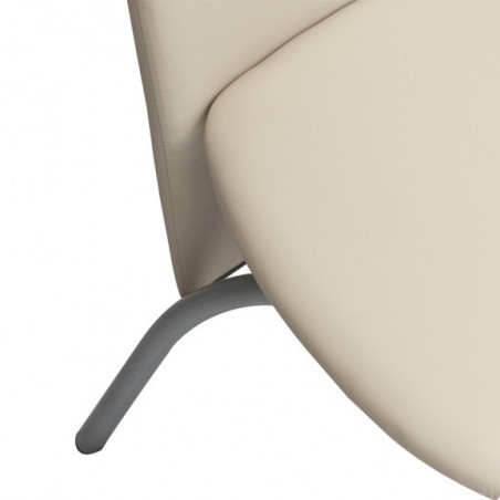 Scaun Sevilla, Crem, 456 x 540 x 930 mm.-01