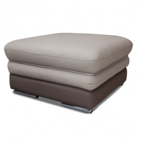 Set canapele cu taburet Nardo, Gri (taupe) & Maro-01