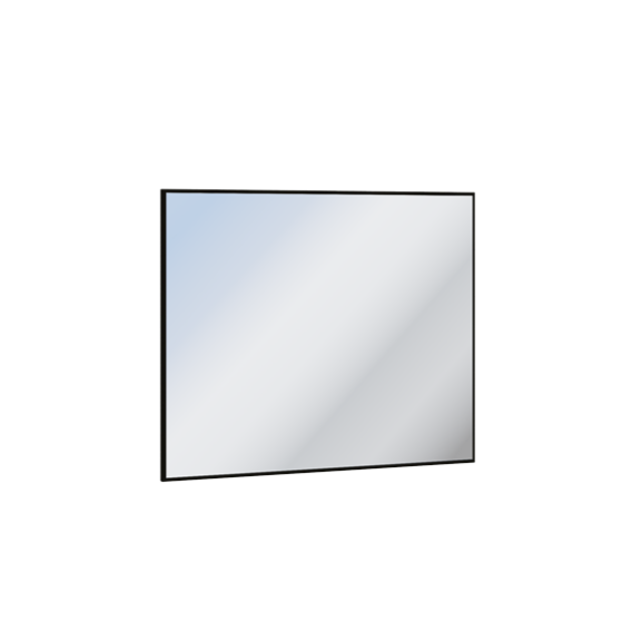 Oglinda Vant, Stejar Artisan Si Negru, 92 Cm