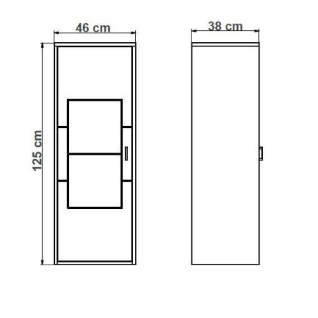 Set Living Urbano Oak, Stejar Rustic Si Negru, 350 Cm-01