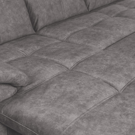 Coltar U Extensibil Sevilia Lux, Dreapta, 6 Locuri, Tetiere Reglabile, Gri Inchis, 355 Cm-01