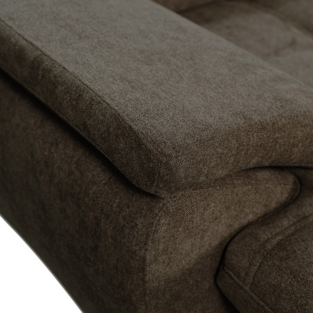 Coltar U Extensibil Sevilia Lux, Dreapta, 6 Locuri, Tetiere Reglabile, Maro, 355 Cm-01