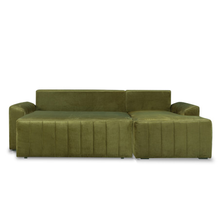 Coltar Extensibil Dreapta Mark, 4 Locuri, Lada Depozitare, Verde Olive, 240 Cm-01