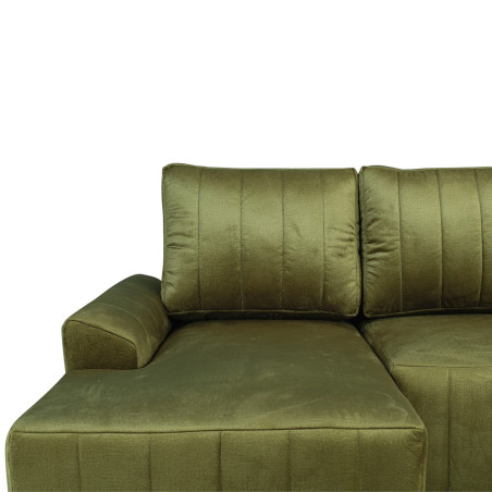 Coltar Extensibil Stanga Mark, 4 Locuri, Lada Depozitare, Verde Olive, 240 Cm-01