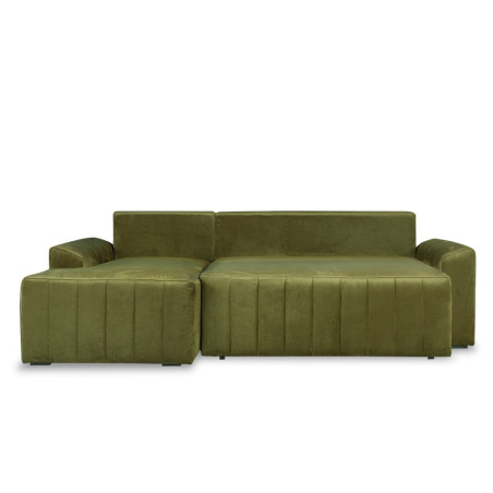 Coltar Extensibil Stanga Mark, 4 Locuri, Lada Depozitare, Verde Olive, 240 Cm-01