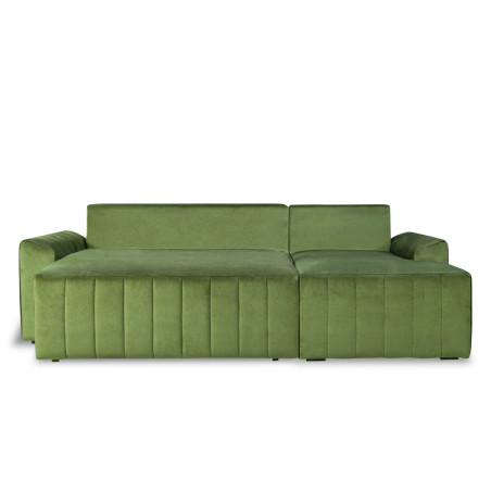 Coltar Extensibil Dreapta Mark, 4 Locuri, Lada Depozitare, Verde Inchis, 240 Cm-01