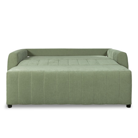 Canapea Extensibila Rimini, 2 Locuri, Lada Depozitare, Verde, 175 Cm-01