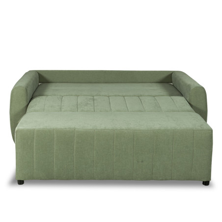 Canapea Extensibila Rimini, 2 Locuri, Lada Depozitare, Verde, 175 Cm-01