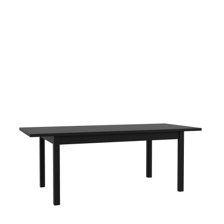 Masa extensibila Flexytone, Stejar Mauvella Si Negru Mat, 160.4 Cm-01