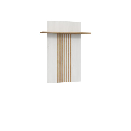 Set Living Santo Compus Din Comoda TV Si Panou Perete, Stejar Riviera Cu Stejar Alb, 222 Cm-01